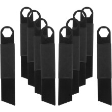 10pcs aço inoxidável Striker raspador conjunto para acampamento fogo começando
