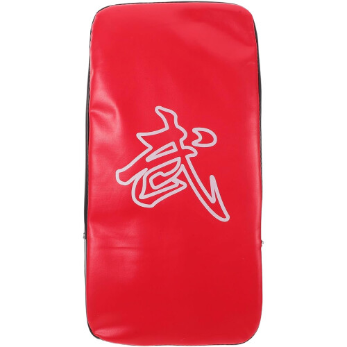 Kick Pad for Martial Arts Training – Thick Red Kickboxing Strike Pad