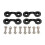 Kayak Anchor Trolley Kit Rope Cleat Pully Block Rigging Ring 3