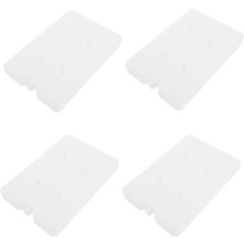 Paquete de 4 bolsas de hielo reutilizables de 600 ml con hielo en polvo cristalizado