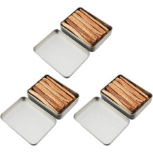 3 cajas de bloques de pino natural para encender fuego, ideales para acampar y para uso en emergencias. Palitos para encender leña.