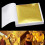 Papel comestível com estampa de folha de ouro (100 folhas) 3