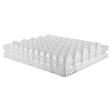 Clear Pet Closeable French Macaron Storage Trays - Pack Of 4sets