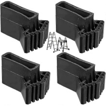 4pcs Ladder Extension Ladder Feet Non-slip Rubber Pads Universal Rubber Foot Covers