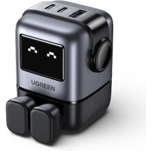 UGREEN smart Charger 65W USB C Charger Nexode 3-Port GaN Fast Charger