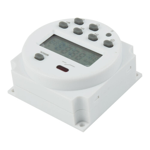 Digital Timer Switch DC/AC 12V 16A LCD Programmable 1 Pc 2