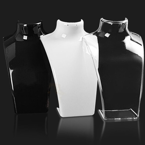 Limei necklace display bust black 3D 8.2 inch 2