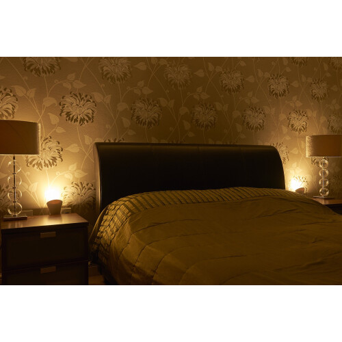 Auraglow Plugin GU10 Spotlight Uplighter Wall Sconce Wash Light Plug Socket Uplight Lamp - Fitting Only 2