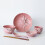 Japanese-style ceramic dinnerware set pink 6-piece 3