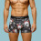 (X-Large, Grau / Rot) Ed Hardy - Ed Hardy - 5er Pack Herren Boxershorts Baumwolle Elastikbund 6
