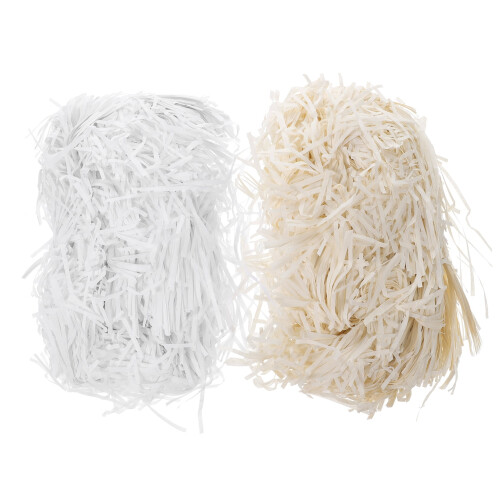 Omärkt strimlat pappersfyllmedel för presentförpackningar – 2-pack 2