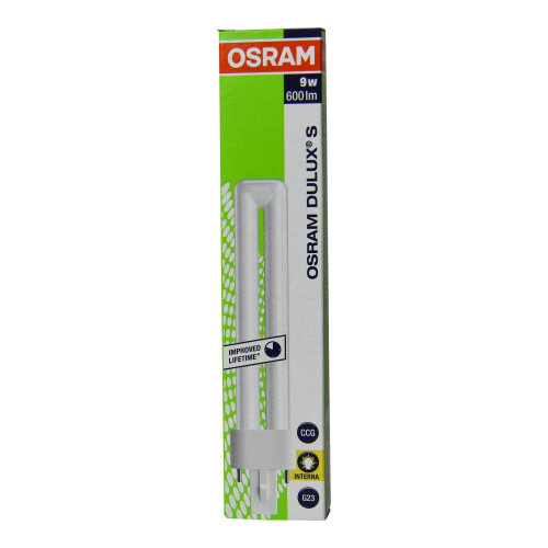 OSRAM Dulux S 2 Pin 9W 827 Osram 9 Watt 1
