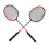Orange K7702 Badminton Racket Carbon Alloy 1