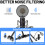 SUUNTOK Metal Pop Filter, Upgraded High Performance Microphone Pop Filter, Ideal Pop Filter for Microphone Recording Sessions and Broadcasting 3