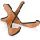 Guitar Stand Wood Thickened Universal, X-Frame Sturdy Instrument Stand 2