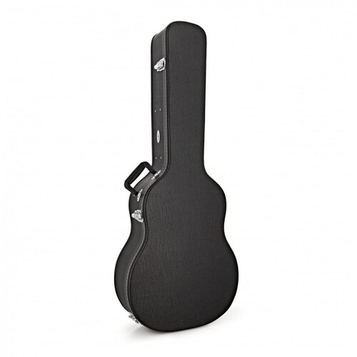 Guitar Hard Case for Acoustic Guitars - Lockable with Plush Lining 2