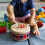 Beavorty Drum Sticks 4 Pcs Rainbow Color for Practice 5