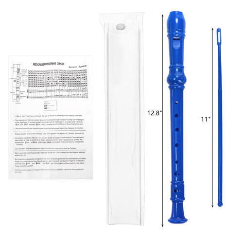 ZEAYEA 6 Pack Soprano Recorder Instrument 1