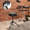 CAHAYA Drum Stool: Thick Comfortable Padded Seat Cushion Guitar Percus 4