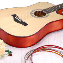 sourcing map Plastic Binding Purfling Strip 1650x6x1mm Guitar Binding Edge Trim for Acoustic Classical Guitar Parts Accessories Pure Black