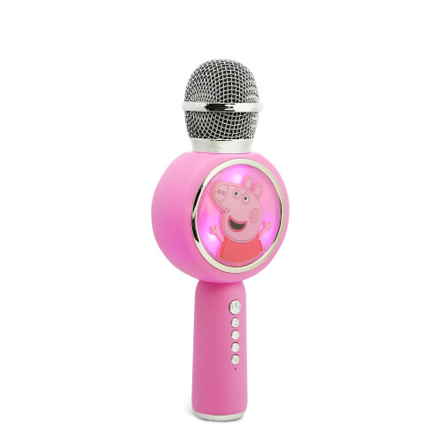 OTL Technologies Peppa Pig Popsing Wireless Karaoke Microphone, Pink 2
