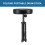 CROWNSHOP Drum Stool Adjustable Piano Stool Folding Throne Chair with 3