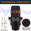 SOULWIT 2Pcs Pop Filter for Shure MV7/MV7X - Black 4