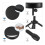 CROWNSHOP Drum Stool Adjustable Piano Stool Folding Throne Chair with 5