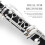 SONICAKE B Flat Clarinet for Beginners, Upgraded Ebonite Bb Clarinet Silver-plat 2