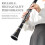 SONICAKE B Flat Clarinet for Beginners, Upgraded Ebonite Bb Clarinet Silver-plat 4