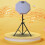 8 Inches Silent Practice Drum Pad with Adjustable Stand Snare Drum Practice Pad 3