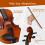 Phoenix PHOENIX Violin 4/4 Full Size Kit, Fiddle Set for Beginner Adults Stude 3