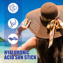 Hyaluronsäure Sonnenstick 22 g 75x37x20 mm Weiß