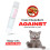 Flea & Tick Spot-On Repellent for Cats 2 Pack Solution Prevent Infection Repels 4
