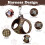 OFFCUP Dog Harness and Leash Set, Mesh Reflective Breathable Dog Harness 3