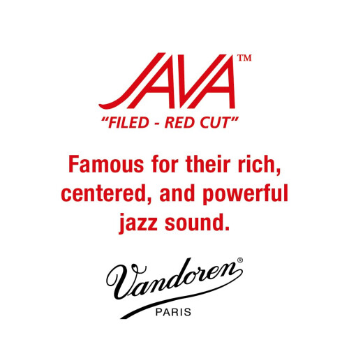 Vandoren Java RED Tenor Saxophone Reeds - Box of 5 - Strength 2 1