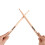 rayzm Drum Sticks 5B, Solid American Hickory Drumsticks/Beater Sticks, Wood Tips 3