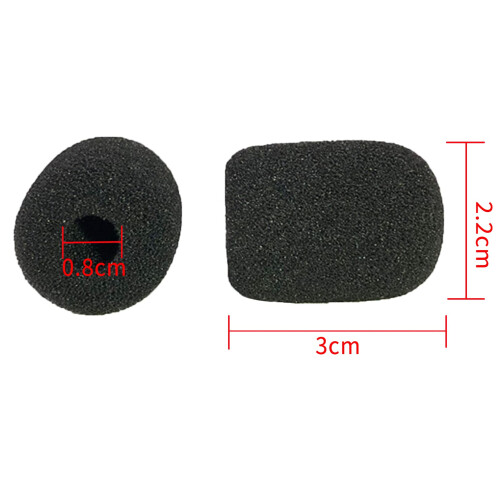 Headset Microphone Foam Cover,Foam Mic Cover Handheld Microphone Windscreen 1
