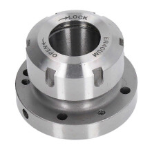 ER40 80mm Diameter Clamping Collet Chuck Compact Replacement for CNC Milling Lathe Machine