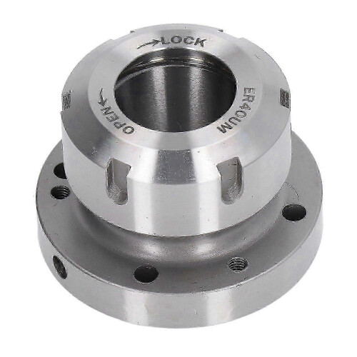 ER40 80mm Diameter Clamping Collet Chuck Compact Replacement for CNC Milling Lathe Machine