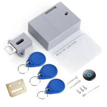 RFID Electronic Cabinet Lock Hidden DIY Dark Lock for Wooden Cabinet Drawer Locker Shoe Cabinet