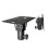 Rotatable Speaker Stand, DJ Speaker Stand Adapter, Metal Mount Tripod 4