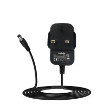 myVolts 12V power supply adaptor compatible with Lenco L-85 Turntable - UK plug