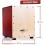 Pyle Full Size Cajon Drum Box, Wooden Percussion Beat Box with Interna 4
