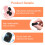 LICQIC Headset Microphone Foam Cover, Mini Windscreens Sponge, 20 Pcs 4