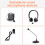 LICQIC Headset Microphone Foam Cover, Mini Windscreens Sponge, 20 Pcs 5