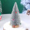 Mini Frosted Sisal Christmas Tree Silver 25cm 5
