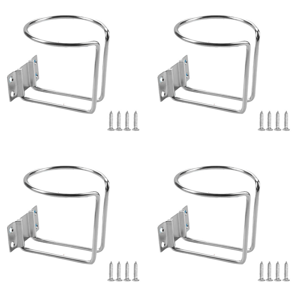 Stainless Steel Ring Cup Holder Â 4 Pack 9058772271754