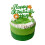 St. Patrick's Day Glitter Cake Topper - Double-Sided Plastic 1