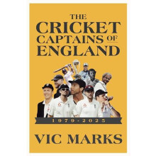 Cricket Captains of England 1979 2025 by Anthony Gibson Hardcover Book